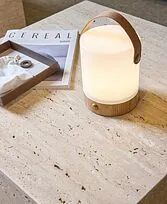 Настольная лампа VINGA Narni из переработанного ABS RCS