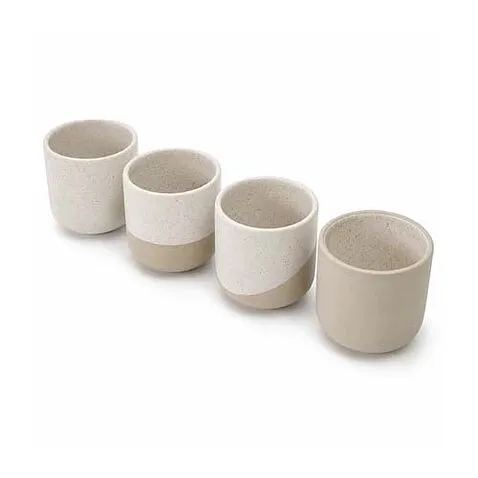 Набор кофейных кружек Originalhome Reclay объемом 150 мл - Белый