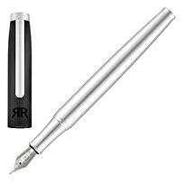 Перьевая авторучка Rivington Black & Chrome