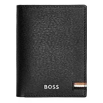 Card holder with flap Iconic Black