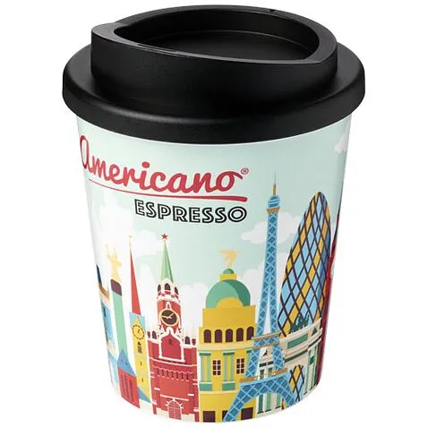 Термокружка Brite-Americano® Espresso объемом 250 мл - сплошной черный