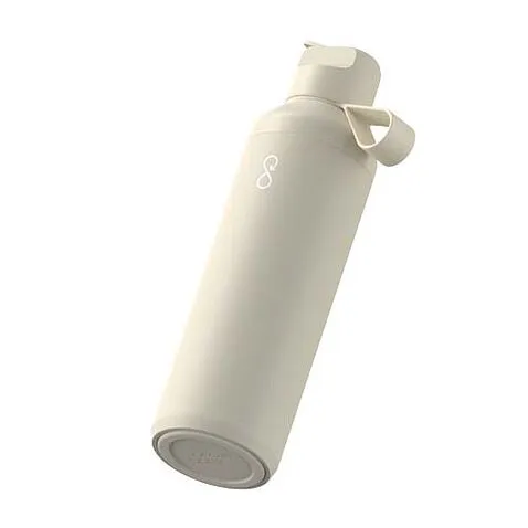 Бутылка для воды Ocean Bottle Peak GO 710 мл из переработанной нержавеющей стали - Sandstone