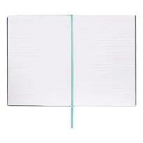 Блокнот формата А5 Holographic Flower Light Blue Lined