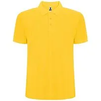 Pegaso Premium мужское поло с коротким рукавом - Желтый