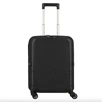 Чемодан складной Rollink FLEX LIGHT 55x40x20 см, 4 колеса, черный