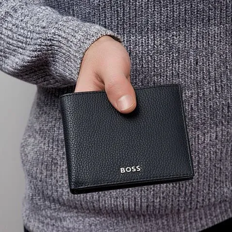 Кошелек для мелочи Classic Grained Black