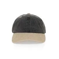 Бейсболка BEAU AWARE™ из двухцветной хлопковой саржи, 6 клиньев, 270 г/м²