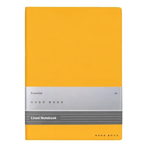Блокнот формата А5 Essential Yellow Lined