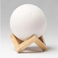 Беспроводная колонка-светильник Moonlight, белая