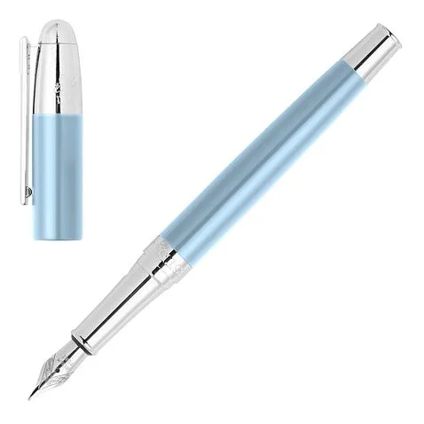 Перьевая авторучка Classicals Chrome Light Blue