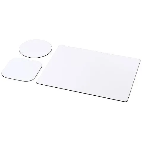 Комплект Brite-Mat® из коврика для мыши и подставки 1 - сплошной черный