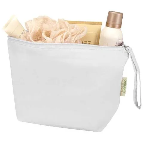 Odisha большая сумка для аксессуаров из органического материала OCS, 180 г/м², 3 л  - Белый