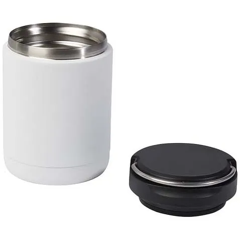 Герметичный пищевой контейнер Doveron объемом 500 мл из переработанной нержавеющей стали - Белый