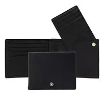 Кошелек для кредитных карт Button Black