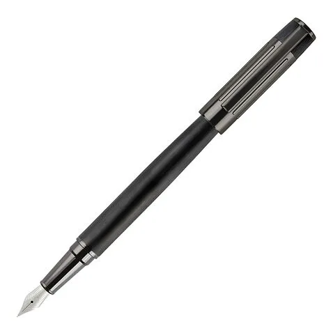 Перьевая авторучка Gear Ribs Black
