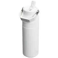 Бутылка для воды объемом 700 мл с откидной трубочкой Stanley IceFlow™ 2.0 - Frosted white