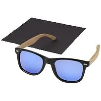 Hiru, зеркальные поляризованные солнцезащитные очки в оправе из переработанного PET-пластика/дерева в подарочной коробке - Дерево