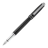 Перьевая авторучка Classicals Brushed Black & Chrome