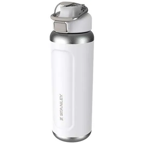 Изолированная бутылка для воды Stanley Classic Wellspring 710 мл из переработанной нержавеющей стали - Белый