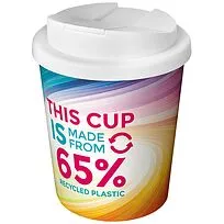 Термостакан Brite-Americano Espresso Eco с защитой от проливаний объемом 250 мл - Белый