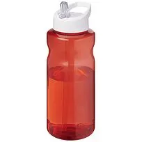 Спортивная бутылка H2O Active® Eco Big Base объемом 1 литр с крышкой-носиком - Красный