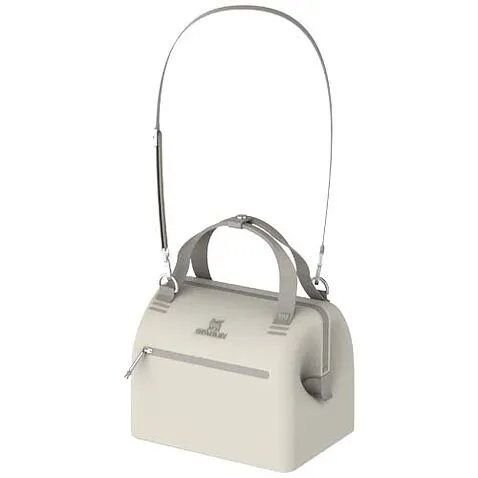 Мини-сумка-холодильник Stanley The All-Day Julienne на 10 банок из переработанного материала  - Cream