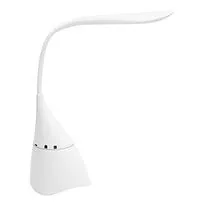 Настольная лампа с колонкой Swanny, белая
