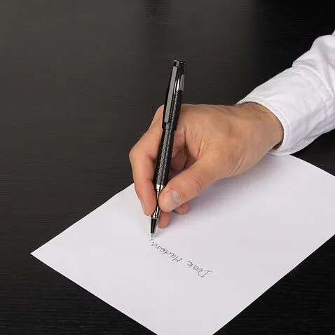 Ручка-роллер Chevron Black