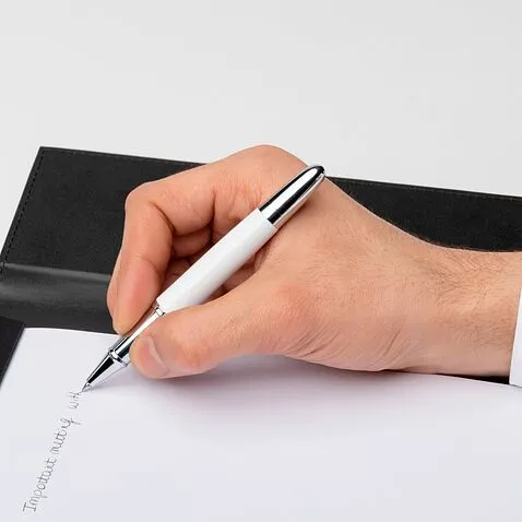 Ручка-роллер Icon White