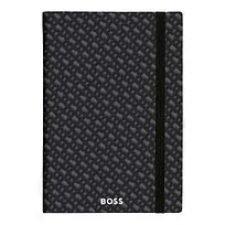 Блокнот формата А5 Monogram Grey Lined