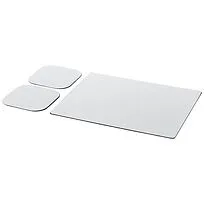 Комплект Brite-Mat® из коврика для мыши и подставки 3 - сплошной черный
