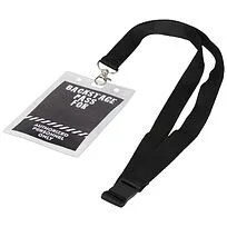 Держатель для бейджа Lorenzo - прозрачный