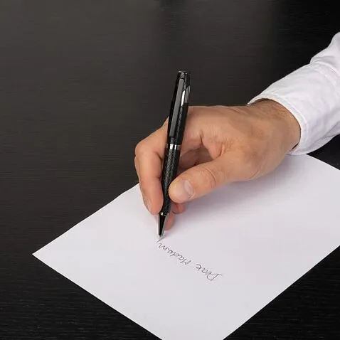 Шариковая авторучка Chevron Black