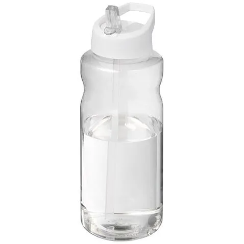 Спортивная бутылка H2O Active® Big Base объемом 1 л с крышкой-носиком - Белый Спортивная бутылка H2O Active® Big Base объемом 1 л с крышкой-носиком - Белый