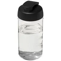 Спортивная бутылка H2O Bop® объемом 500 мл с откидывающейся крышкой - Прозрачный