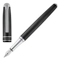 Перьевая авторучка Classicals Brushed Black & Chrome