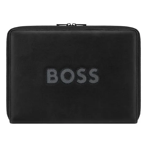Папка для участника конференции формата А4 Boss Cut Out Black & Grey