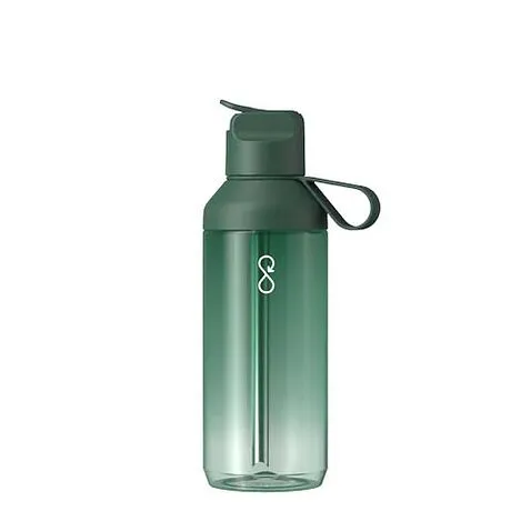 Бутылка для воды Ocean Bottle GO Clear 710 мл - Зеленый лесной