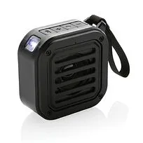 Колонка из переработанного пластика RCS с фонариком и солнечной батареей, IPX5, 3 Вт