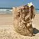 Сумка хозяйственная  Bagsy Jute 270 г/м2, бежевая
