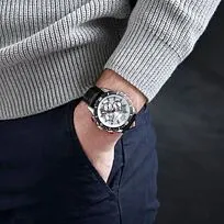 Хронограф Sol Black & Chrome