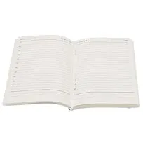 Ежедневник A5 недатированный Dante в мягком переплёте софт-тач, белый