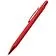 Ручка металлическая Elysia софт-тач, красный