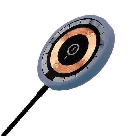 Беспроводное магнитное зарядное устройство Aphia 15W To Go, черный/серый Беспроводное магнитное зарядное устройство Aphia 15W To Go, черный/серый