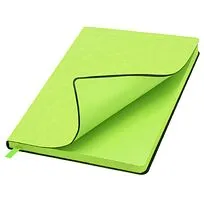 Блокнот A5 Beam в мягком переплёте, зелёный
