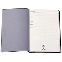 Ежедневник A5 недатированный Stefano в мягком переплёте, светло-синий