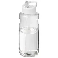 Спортивная бутылка H2O Active® Big Base объемом 1 л с крышкой-носиком - Белый