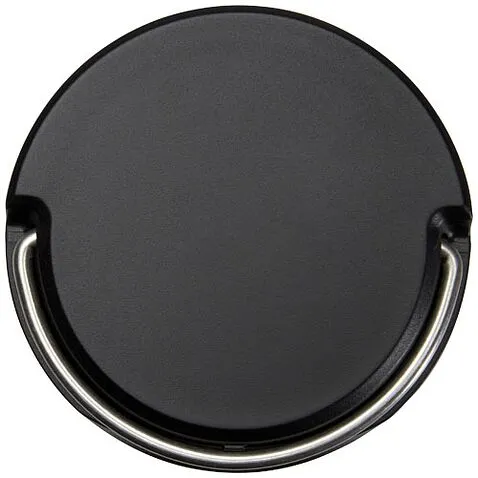 Пищевой контейнер Doveron объемом 500 мл из переработанной нержавеющей стали - сплошной черный