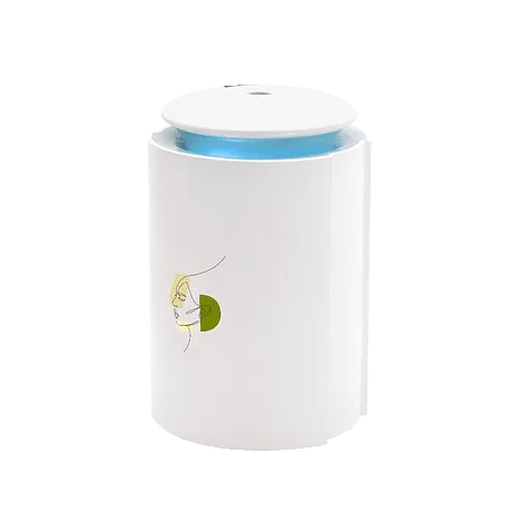 Светодиодный USB увлажнитель Foggy с подсветкой, белый  