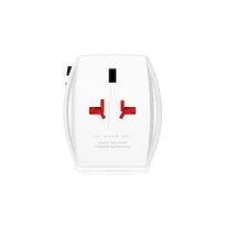 Универсальный адаптер SKROSS® MUV AC65PD с кабелем USB-C  - Белый